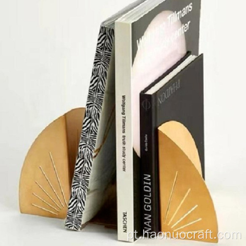 suportes para livros quartos modelo retro suportes para livros dourados